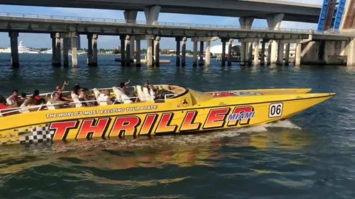 Thriller Miami Speedboat Thriller Miami Speedboat