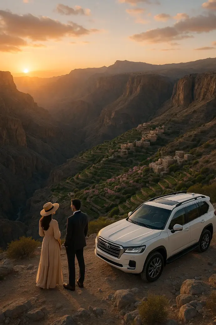 Jabal Al Akhdar Sunset Jabal Al Akhdar Sunset