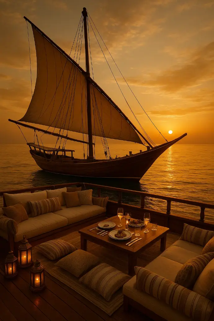 Luxurious Sunset Sailing Luxurious Sunset Sailing