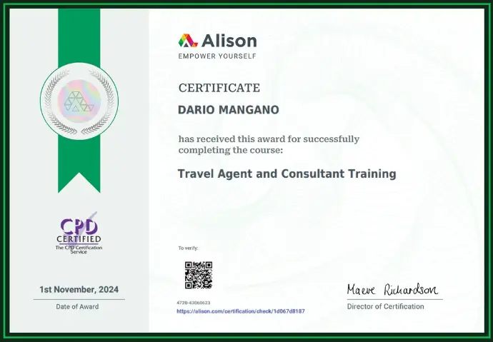 Travel Agent and Consultant Travel Agent and Consultant